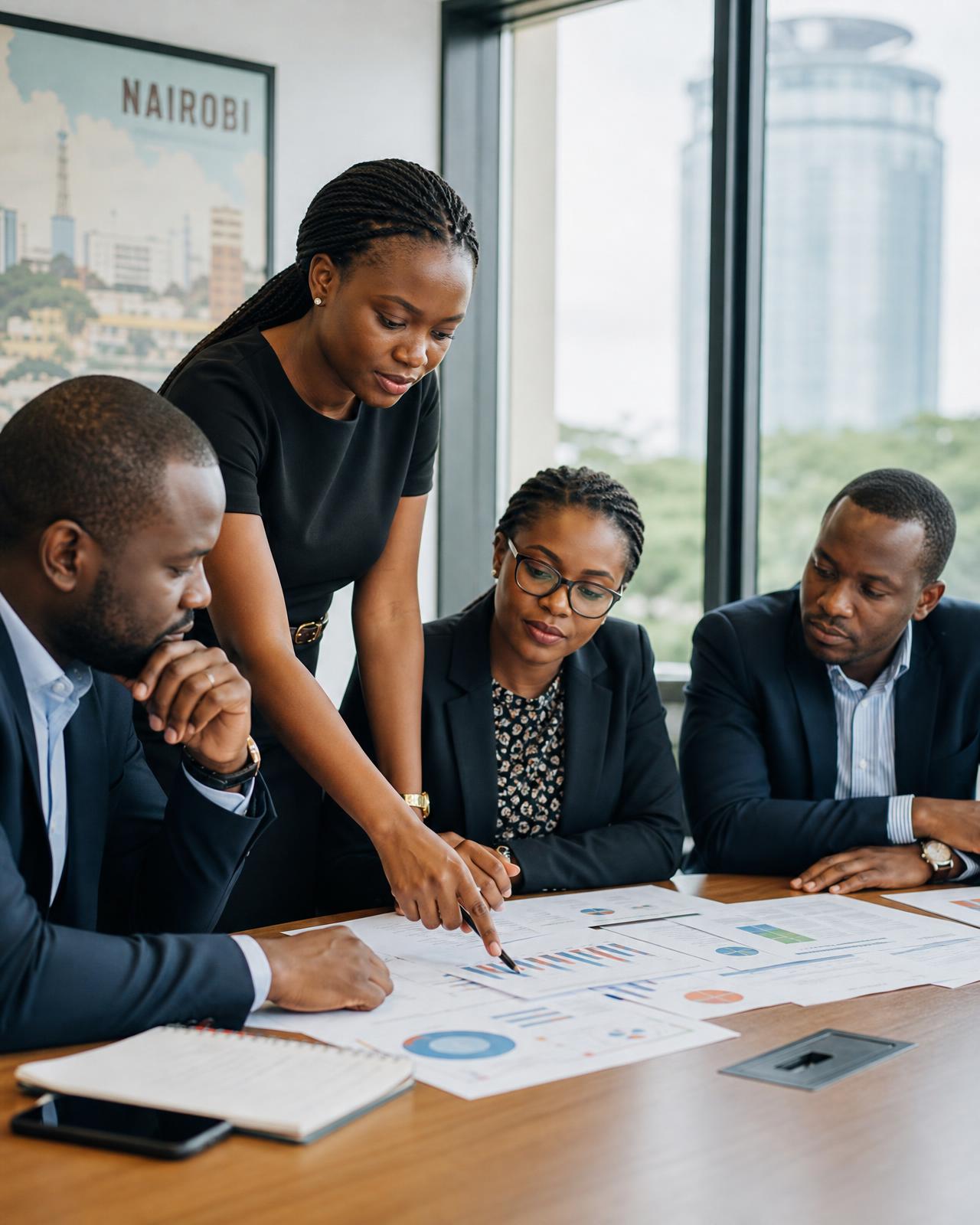 RichGate consultants working with a client team